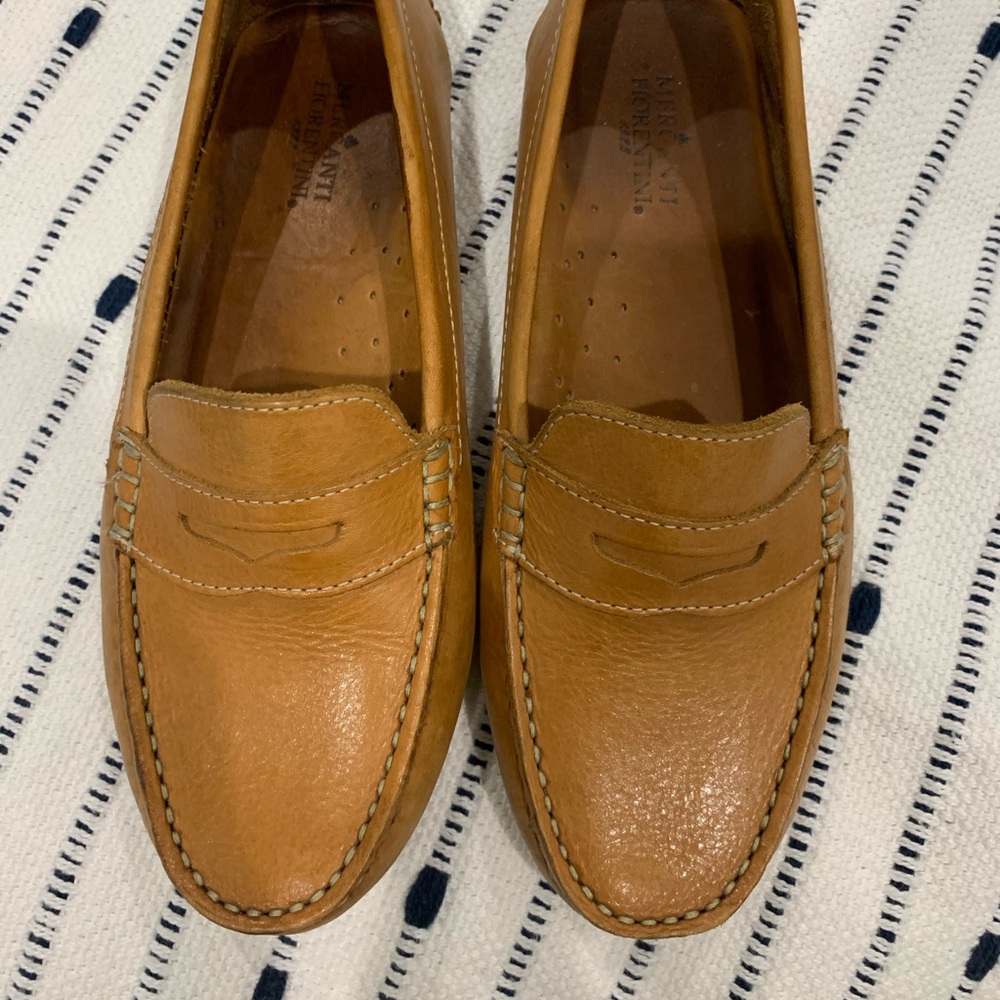 Leather Driving Moccasins Size 7